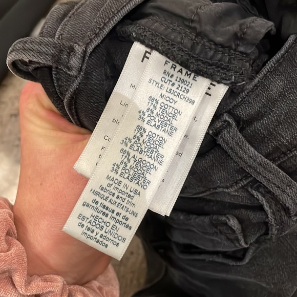 FRAME Le Skinny De Jeanne Released-Hem Jeans in Micoy, 24 - Picture 9 of 9